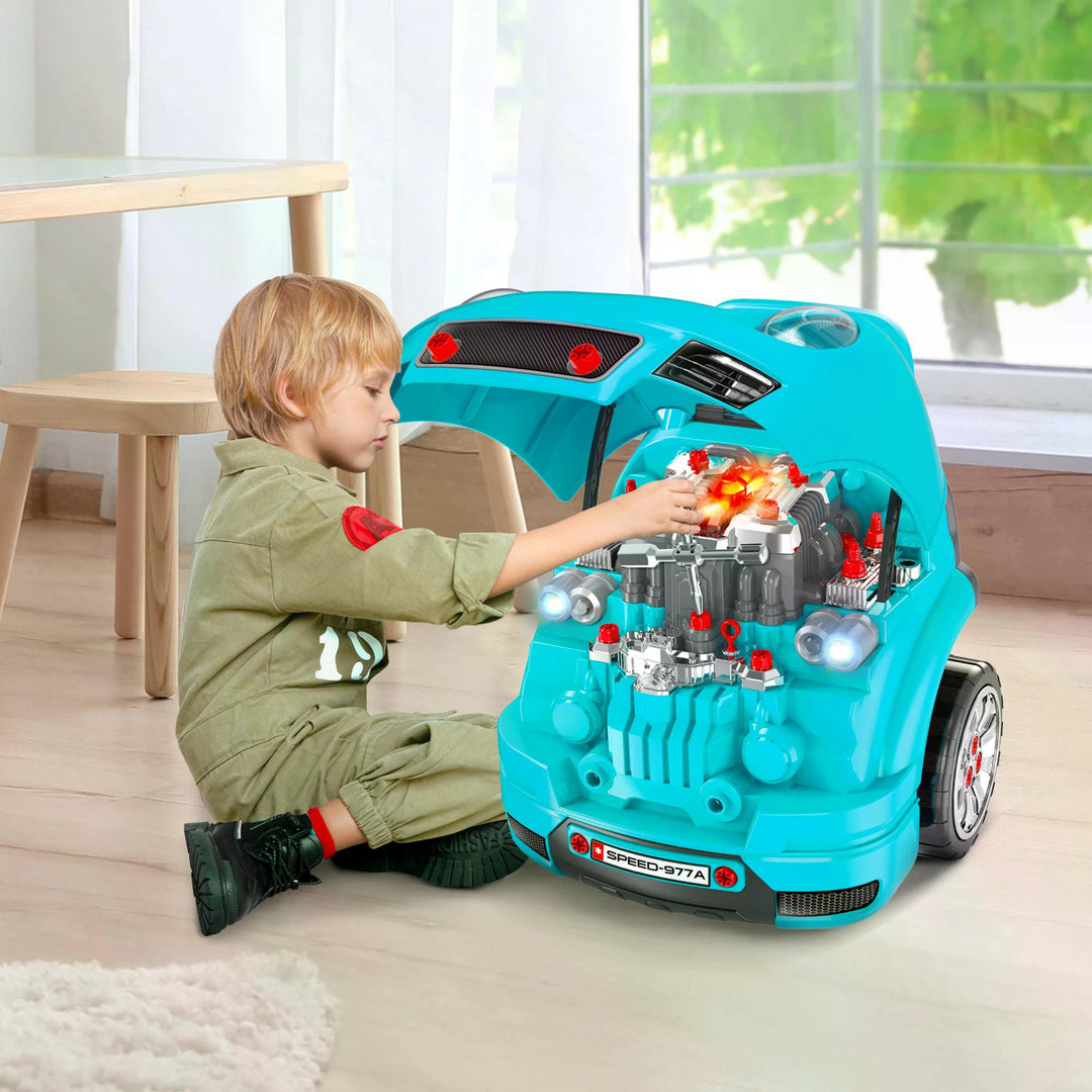 Kids Truck Engine Toy Set