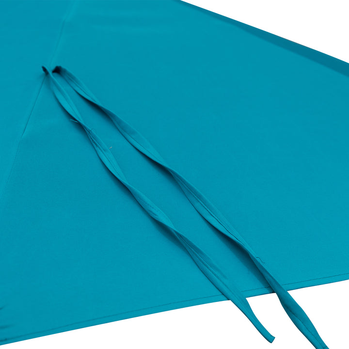 Waterproof 4.6m Double-Sided Patio Parasol Sun Umbrella-Blue