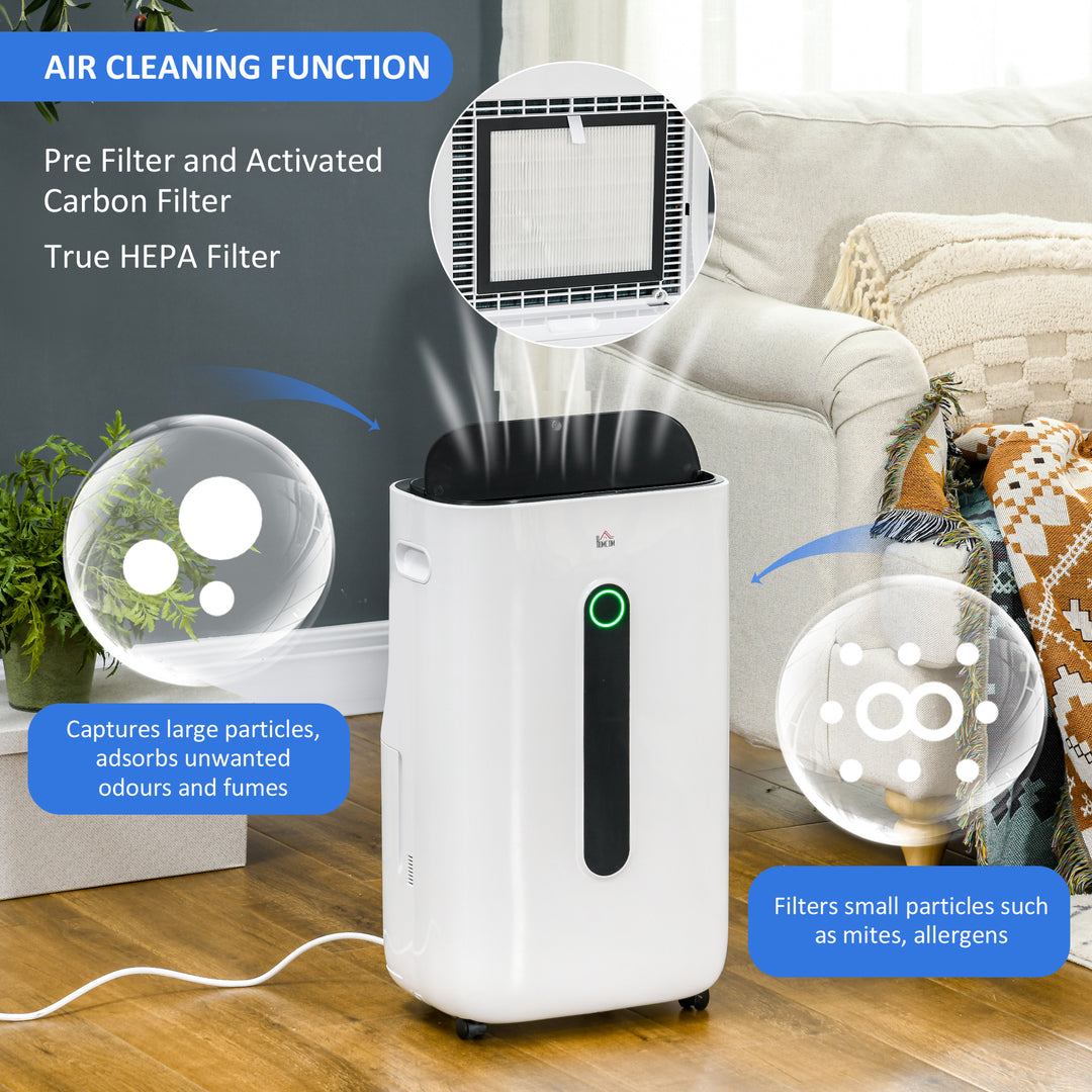 6500mL Air Purifier Dehumidifier with Filter