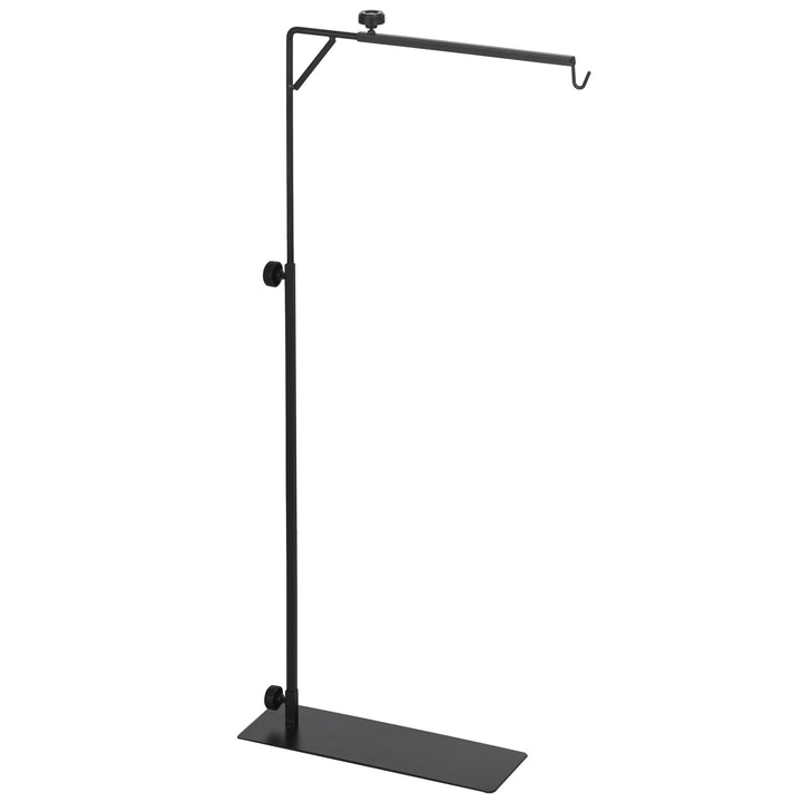 86-129Hcm Adjustable Height and Length Reptile Lamp Stand Holder with Hook Hanging