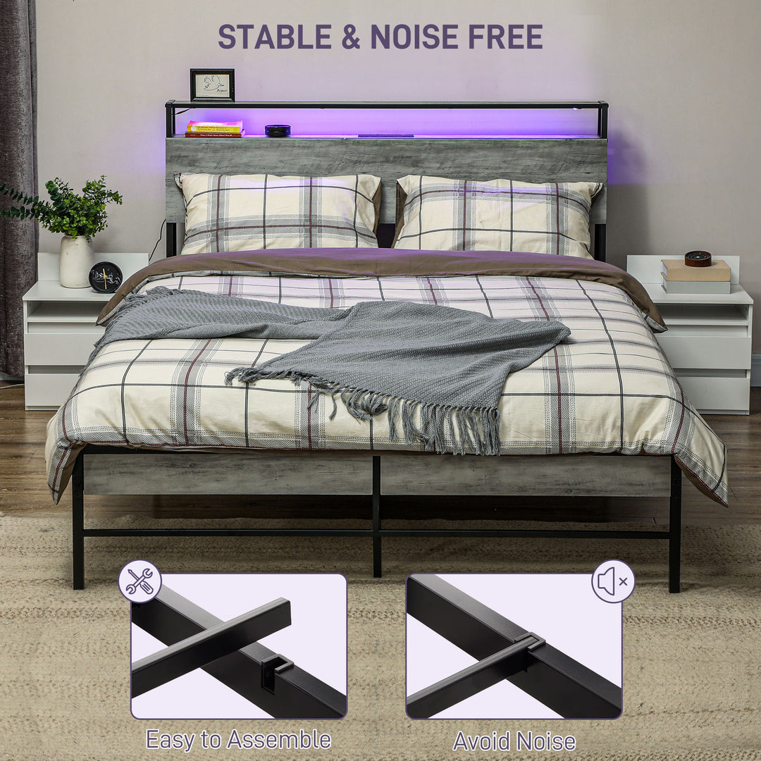 Double Steel Bed Frame