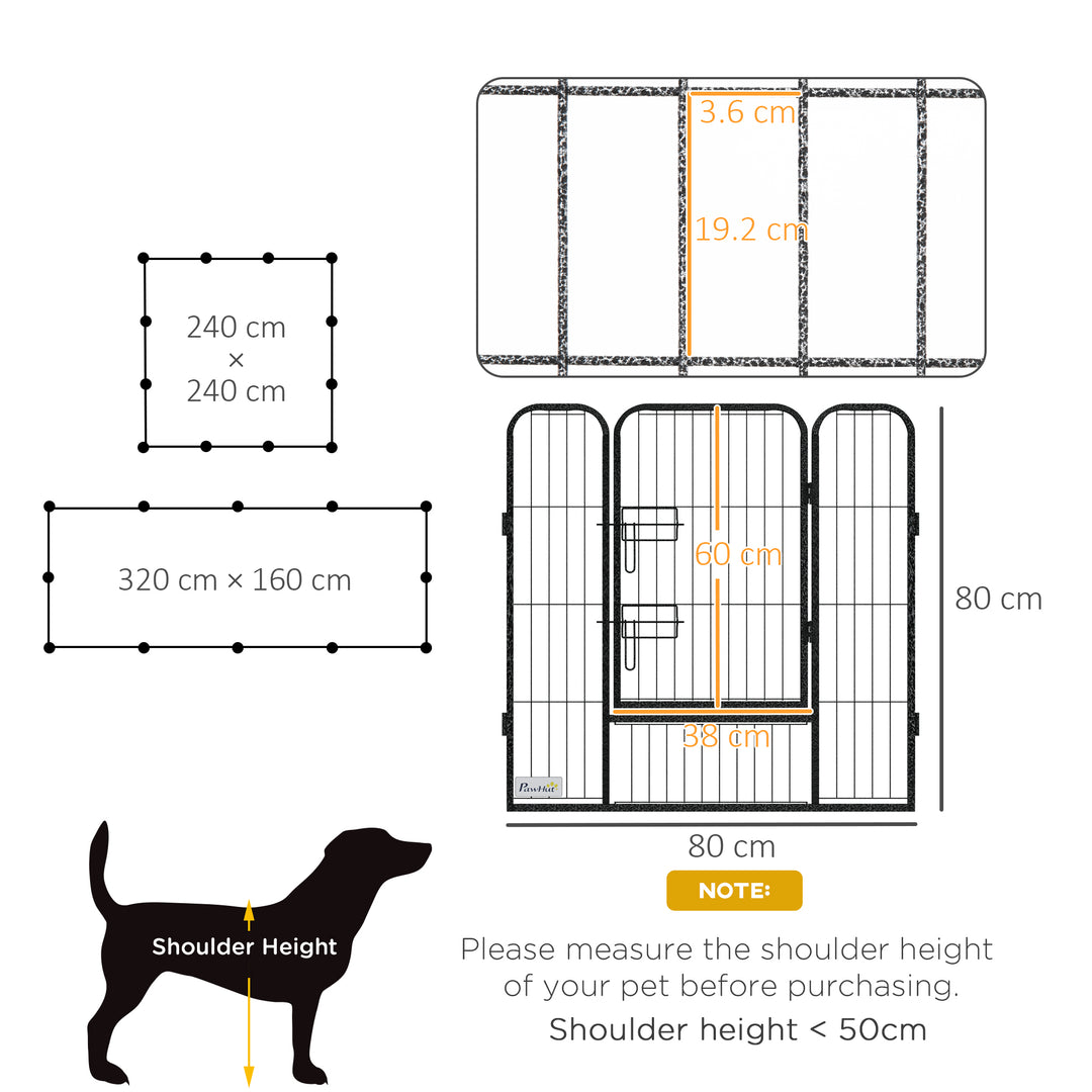 Heavy Duty 12 Panel Puppy Playpen