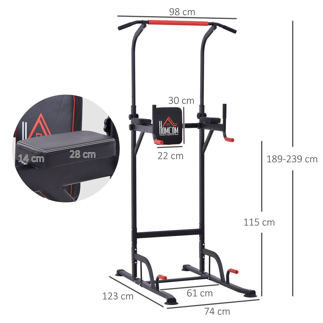 Pull Up Station Bar Power Tower Station for Home Office Gym Traning Workout Equipment