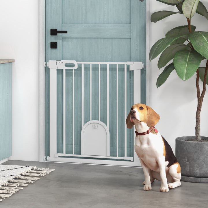 75-82cm Pet Safety Gate with Double Locking