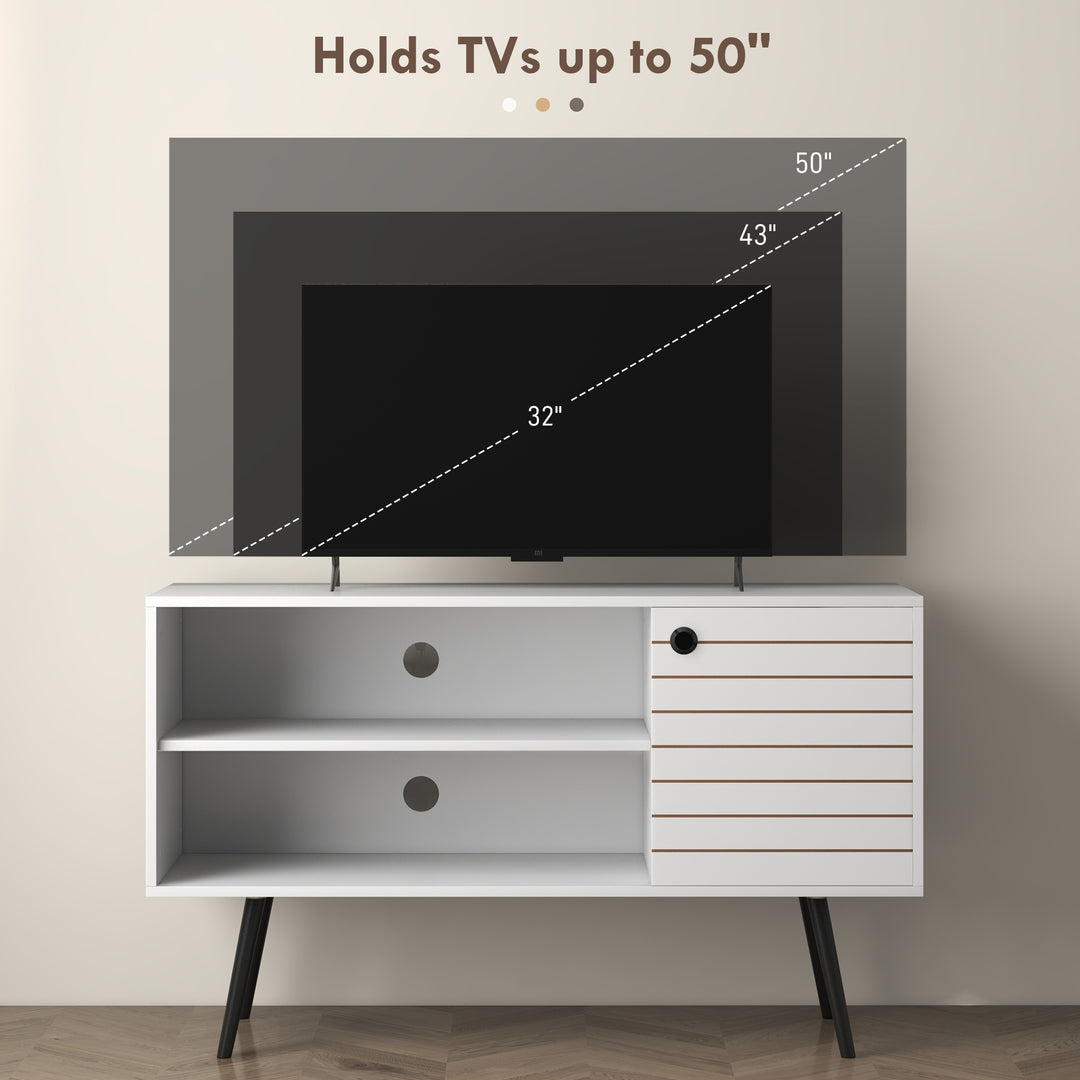 HOMCOM TV Stand for 50-Inch TVs