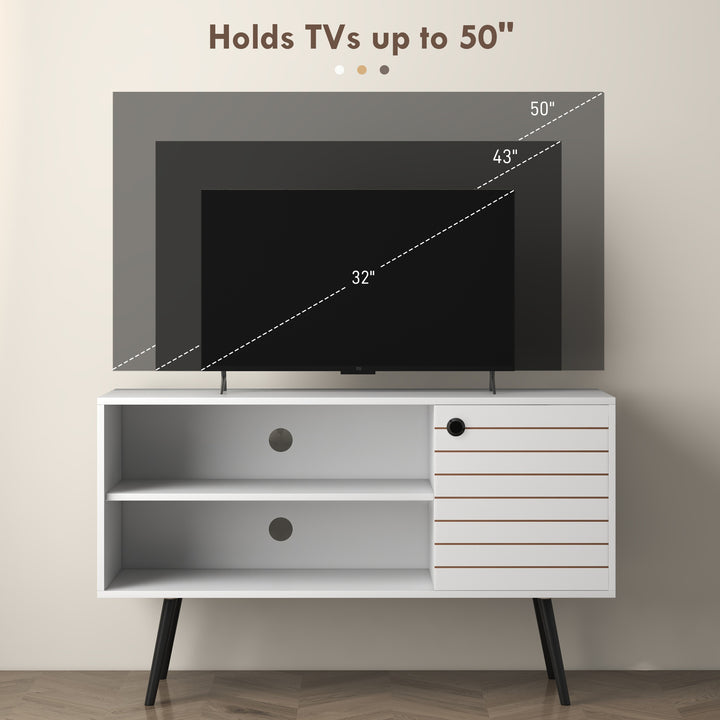 HOMCOM TV Stand for 50-Inch TVs