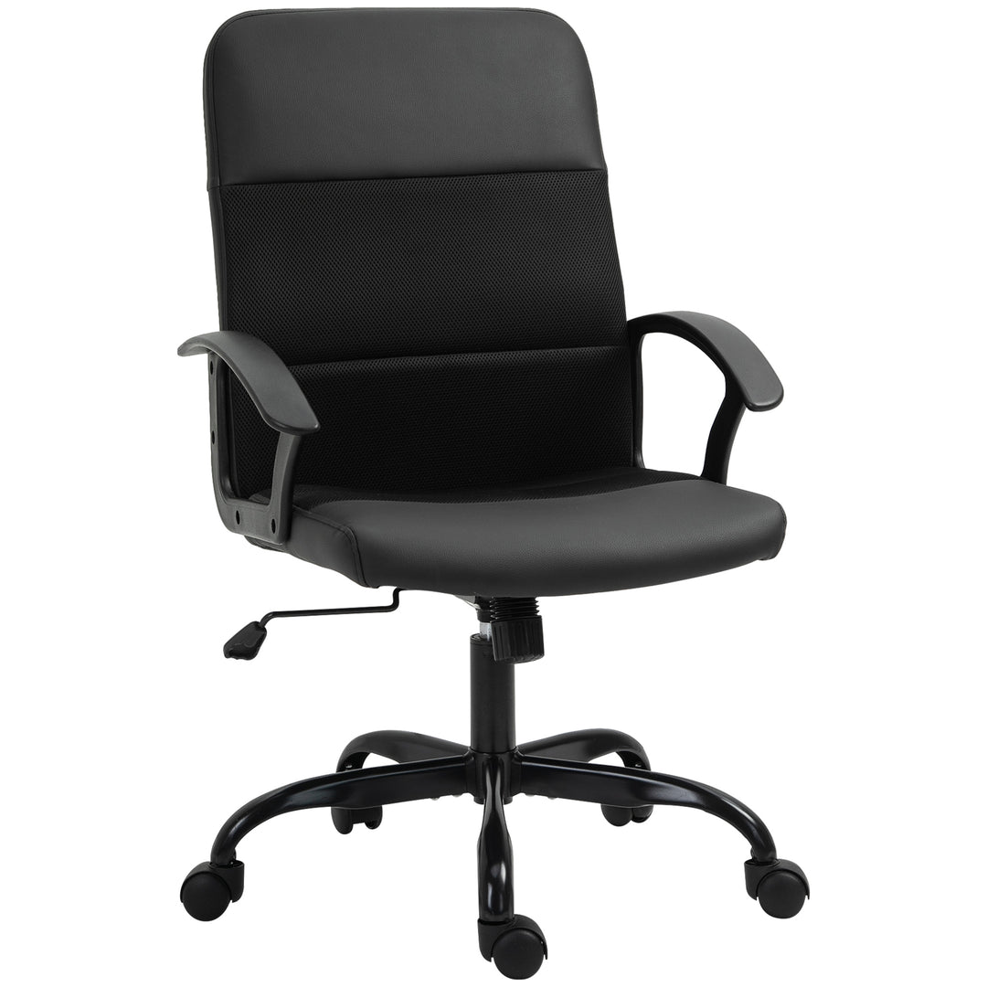 Vinsetto Mesh Desk Chair, Black