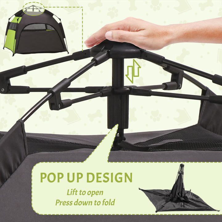 Foldable Dog Cat Tent with Waterproof Oxford