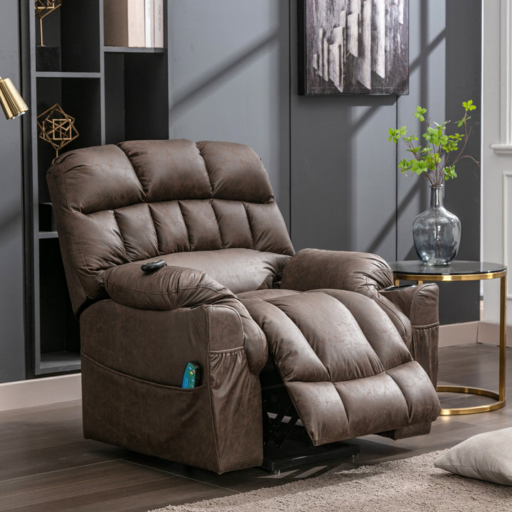 Electric Recliner Massage Chair with Heating and Power Lift