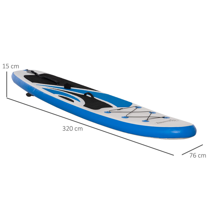 10'6" x 30" x 6" Inflatable Paddle Stand Up Board