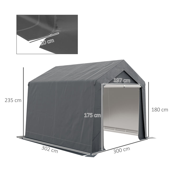 3 x 3(m) Waterproof Portable Shed