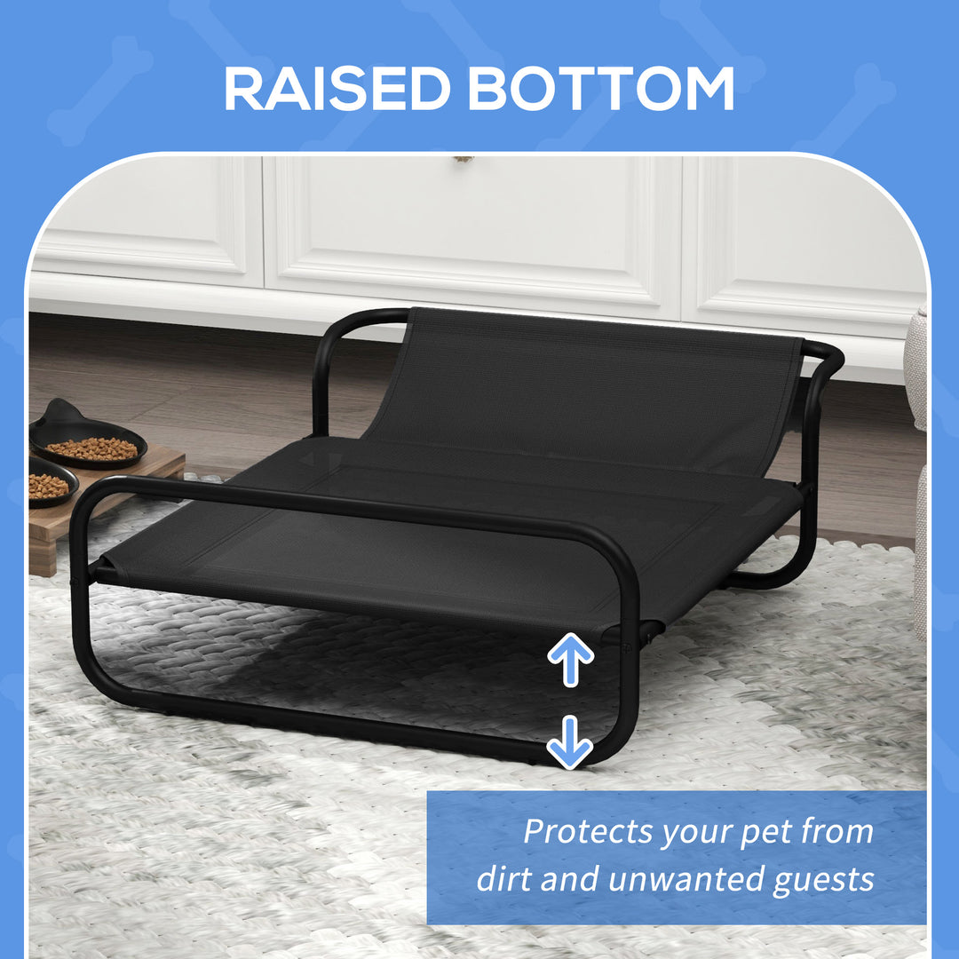 Raised Pet Bed with Slope Headrest