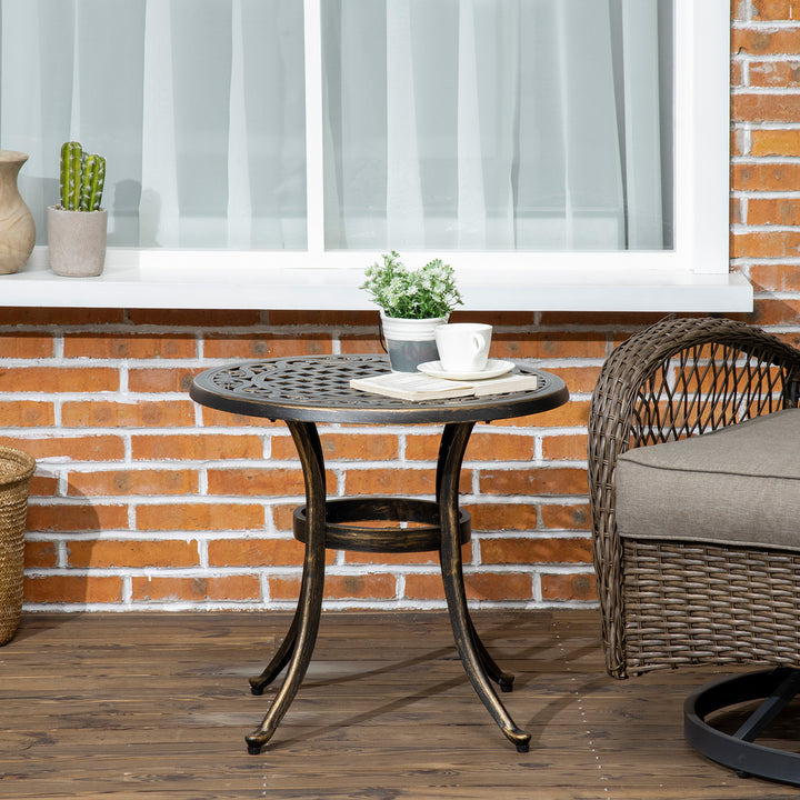 Industrial Garden Side Table