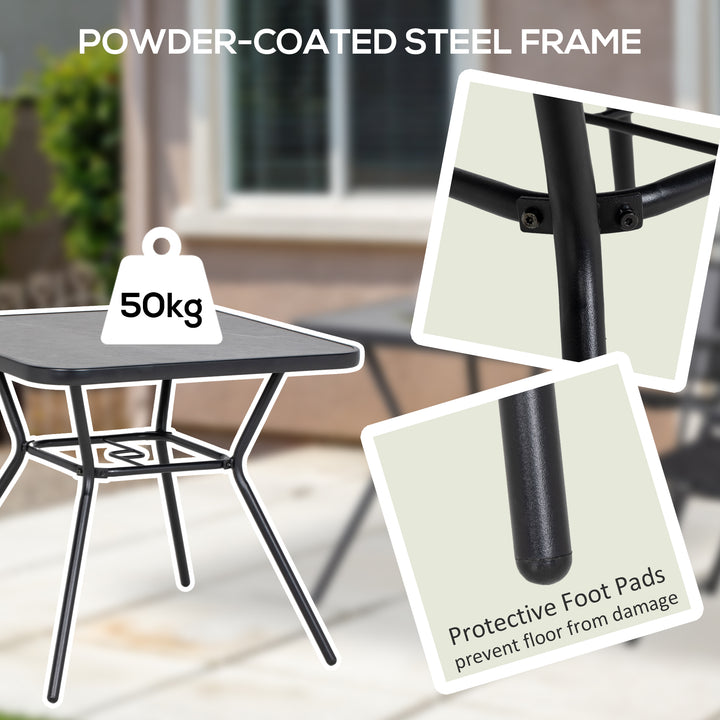 Square Outdoor Table