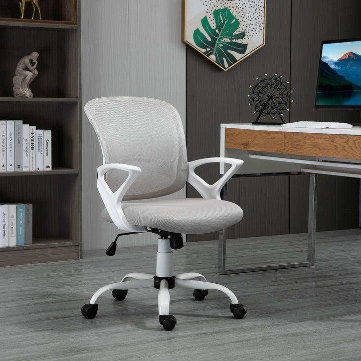 Vinsetto Mesh Office Swivel Chair with Adjustable Lumbar Support