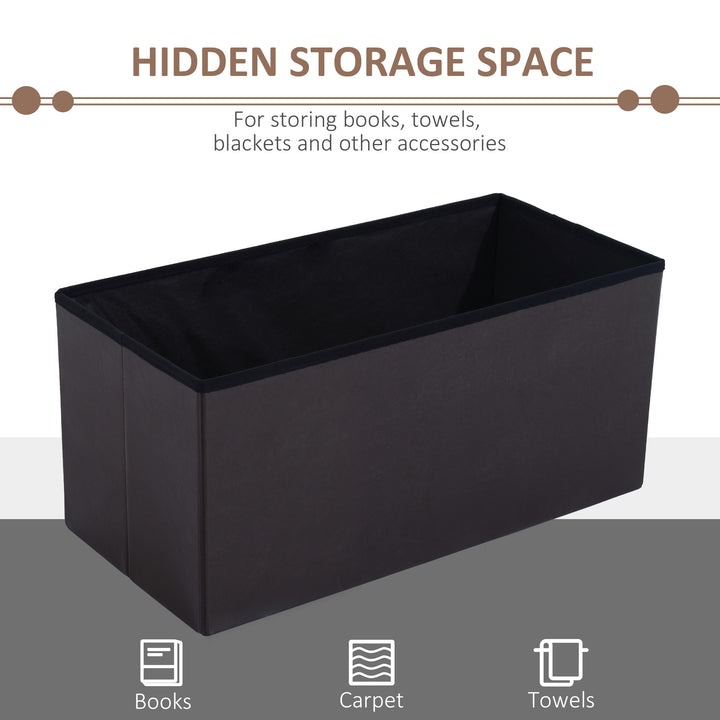 Folding Storage Ottoman