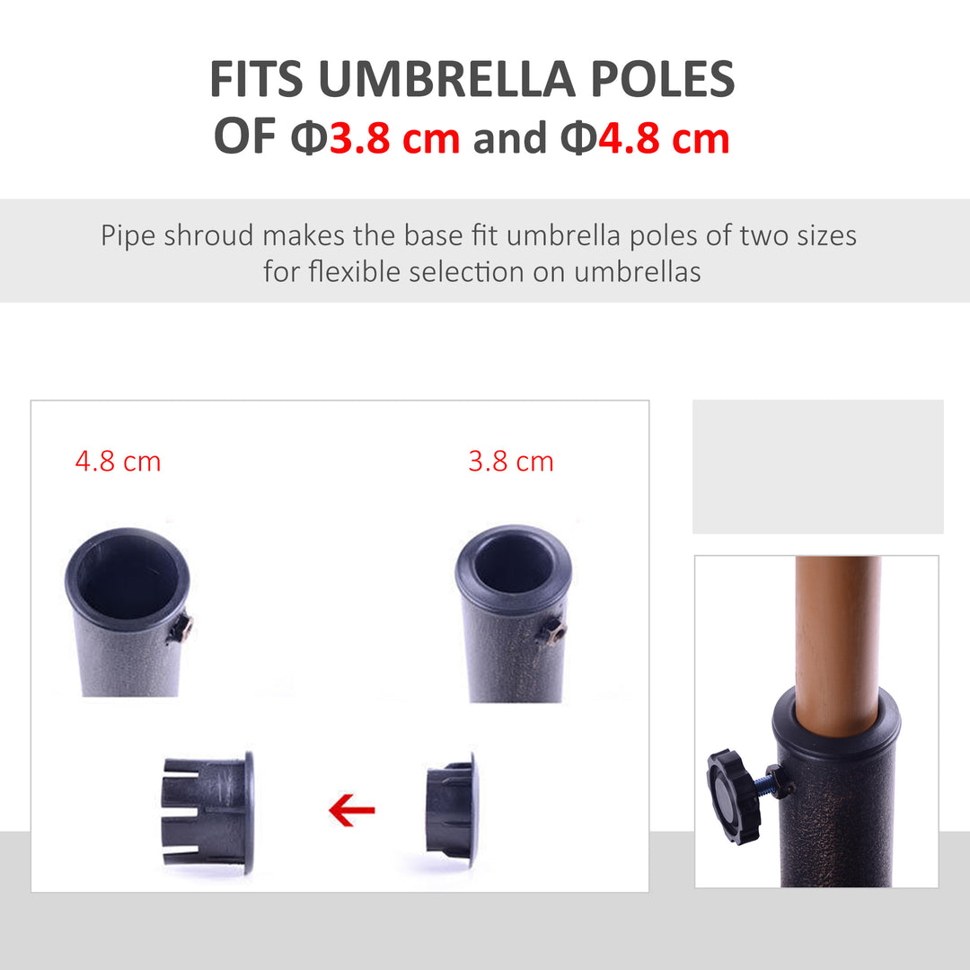 13kg Resin Umbrella Stand Holder