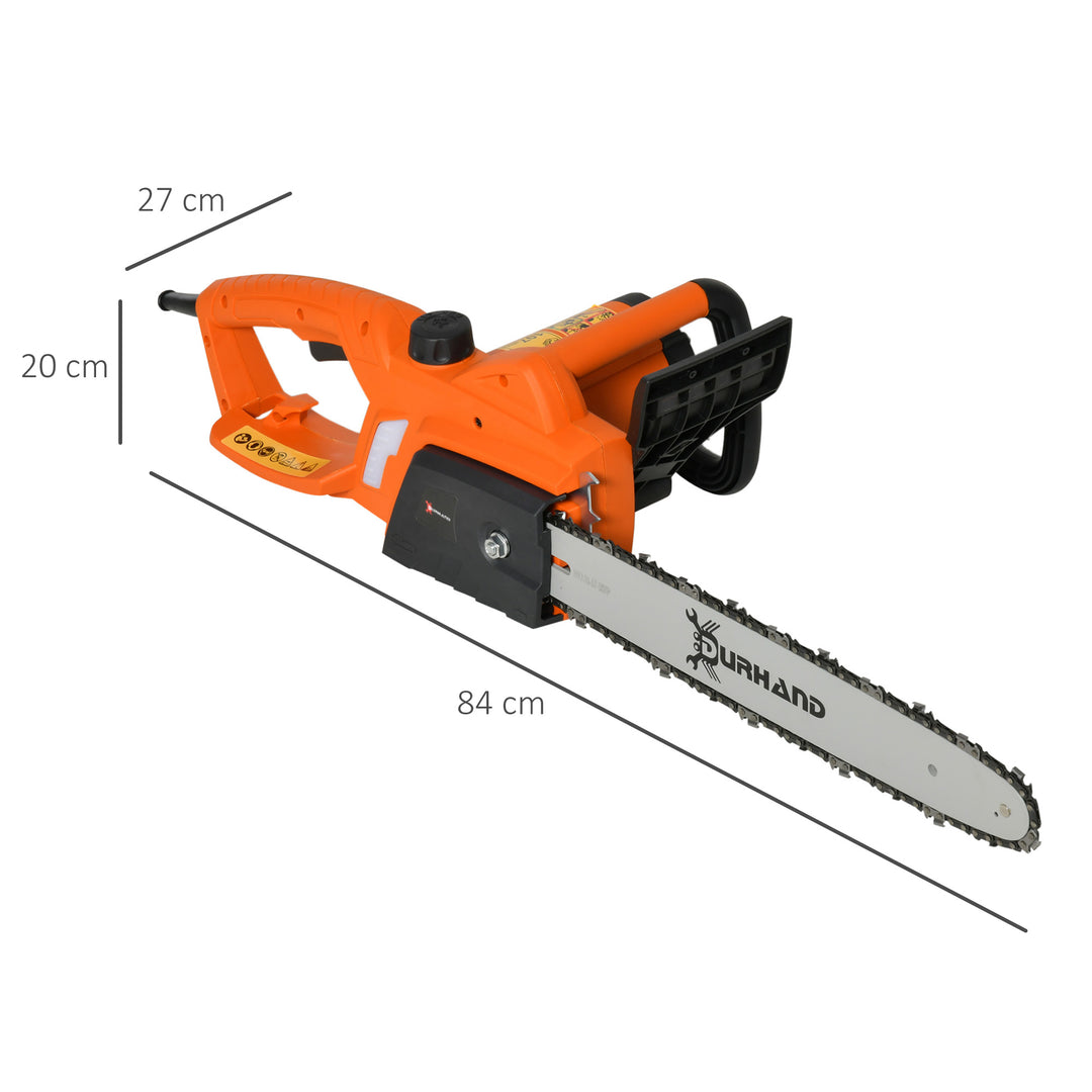 Aluminum Electric Chainsaw Garden Tools Double Brake Cover Case Blade Corded