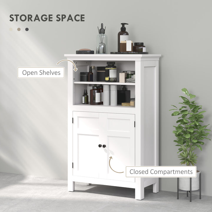 HOMCOM Multi-Storage Bathroom Cabinet