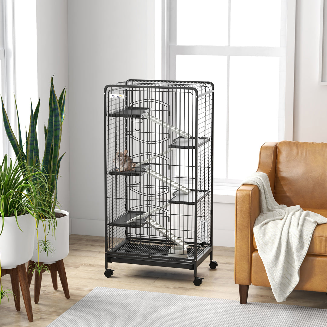 Five-Level Tall Small Animal Cage