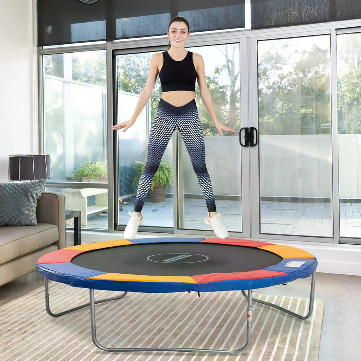 Trampoline Safety Surround: Multicoloured Foam Padding