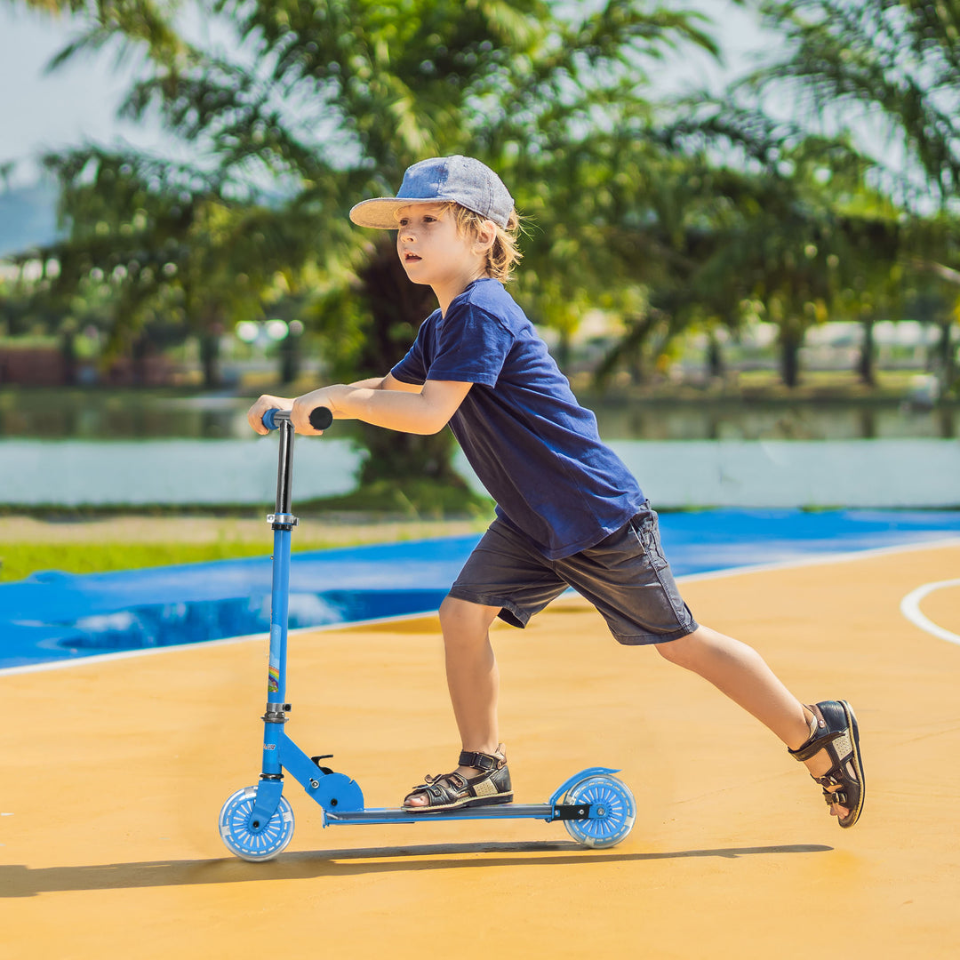 Kids Scooter with Lighting and Music Features