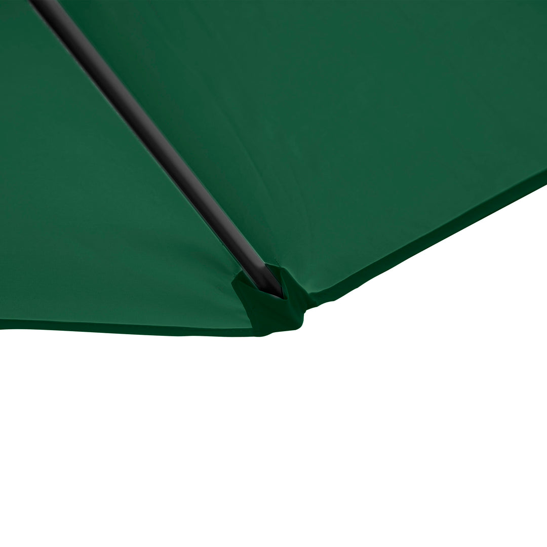 Waterproof Offset Roma Patio Umbrella: 2.5m Square Canopy with 360° Rotation