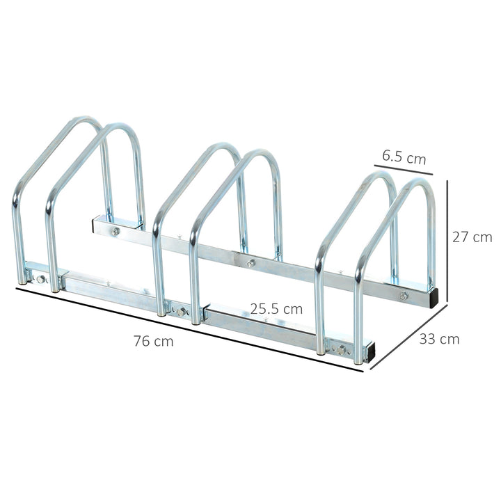 Bicycle Parking Stand for 3 Bikes