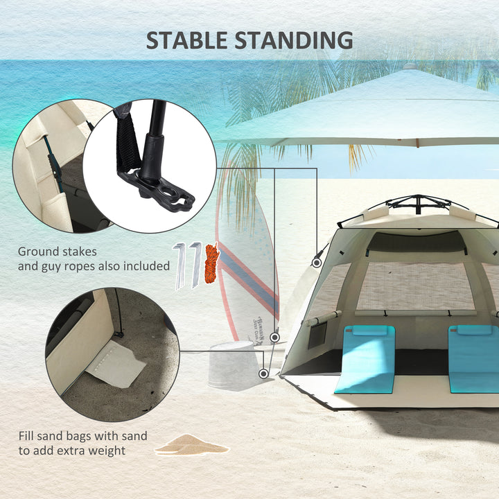 2-3 Person Pop Up Beach Tent