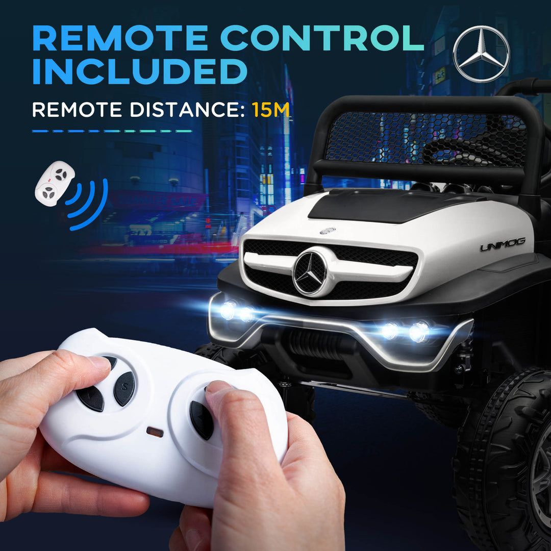 Mercedes-Benz Kids' Ride-On: 12V Battery Power