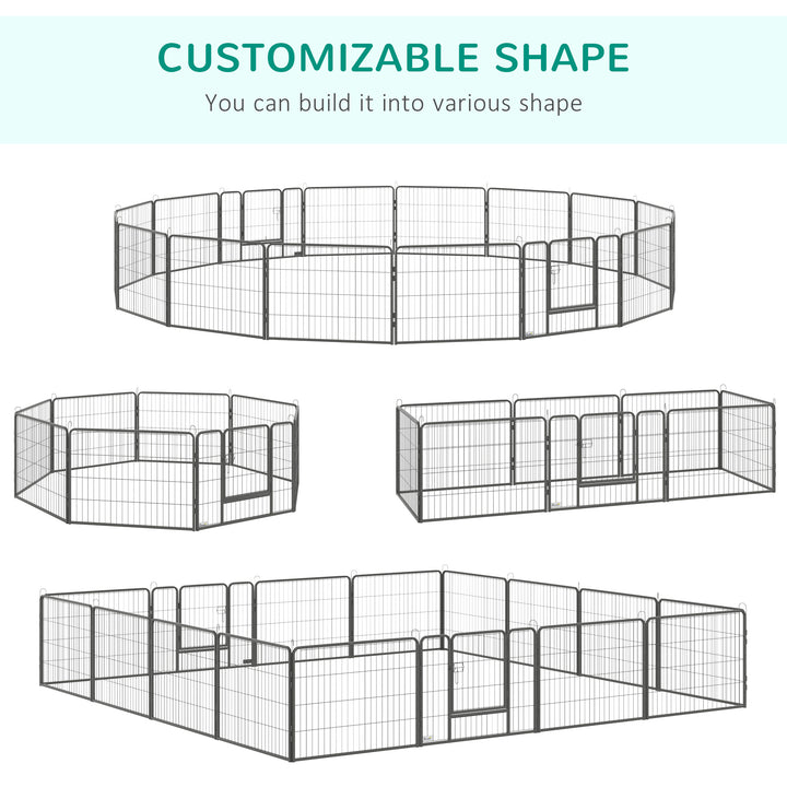 Heavy Duty Dog Pen with 2 Doors