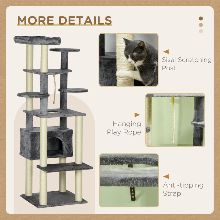 184cm Multi-Level Cat Tree