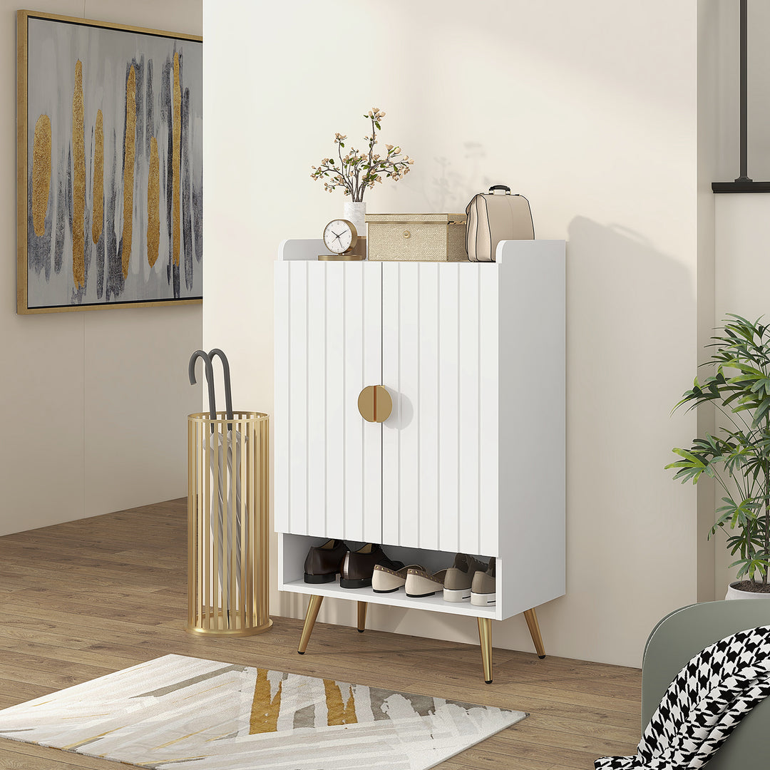 Modern Shoe Cabinet with 2 Doors