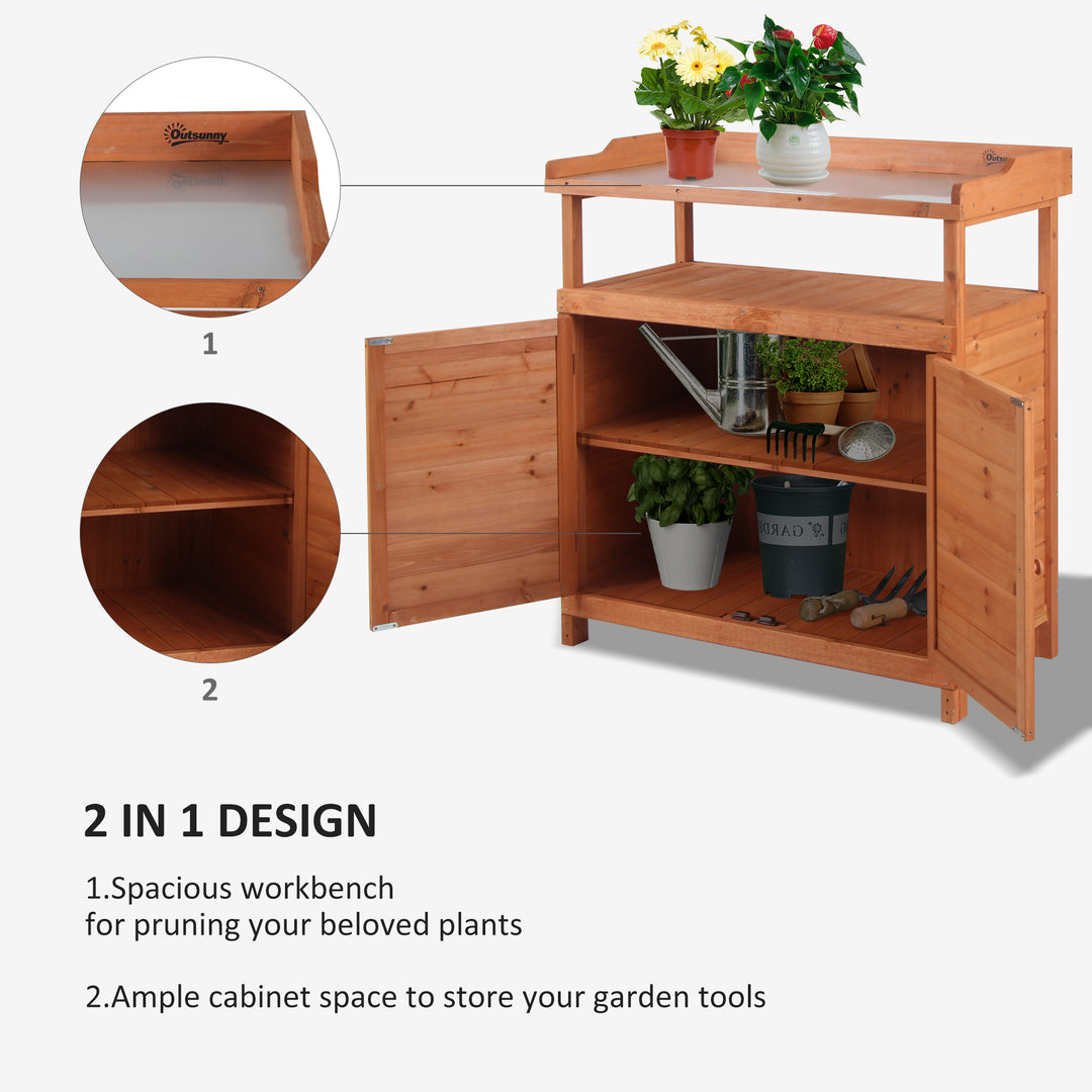 Potting Bench Table