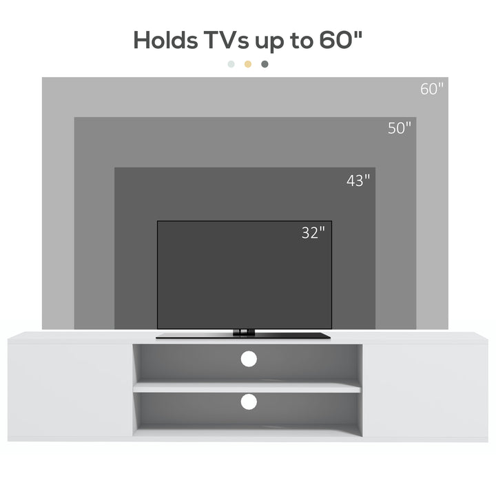 Floating TV Stand for TVs up to 60"