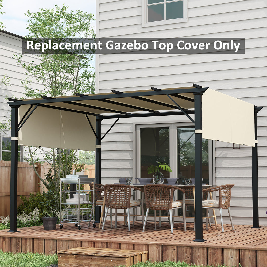 2 Pcs UV Protection Pergola Replacement Canopy