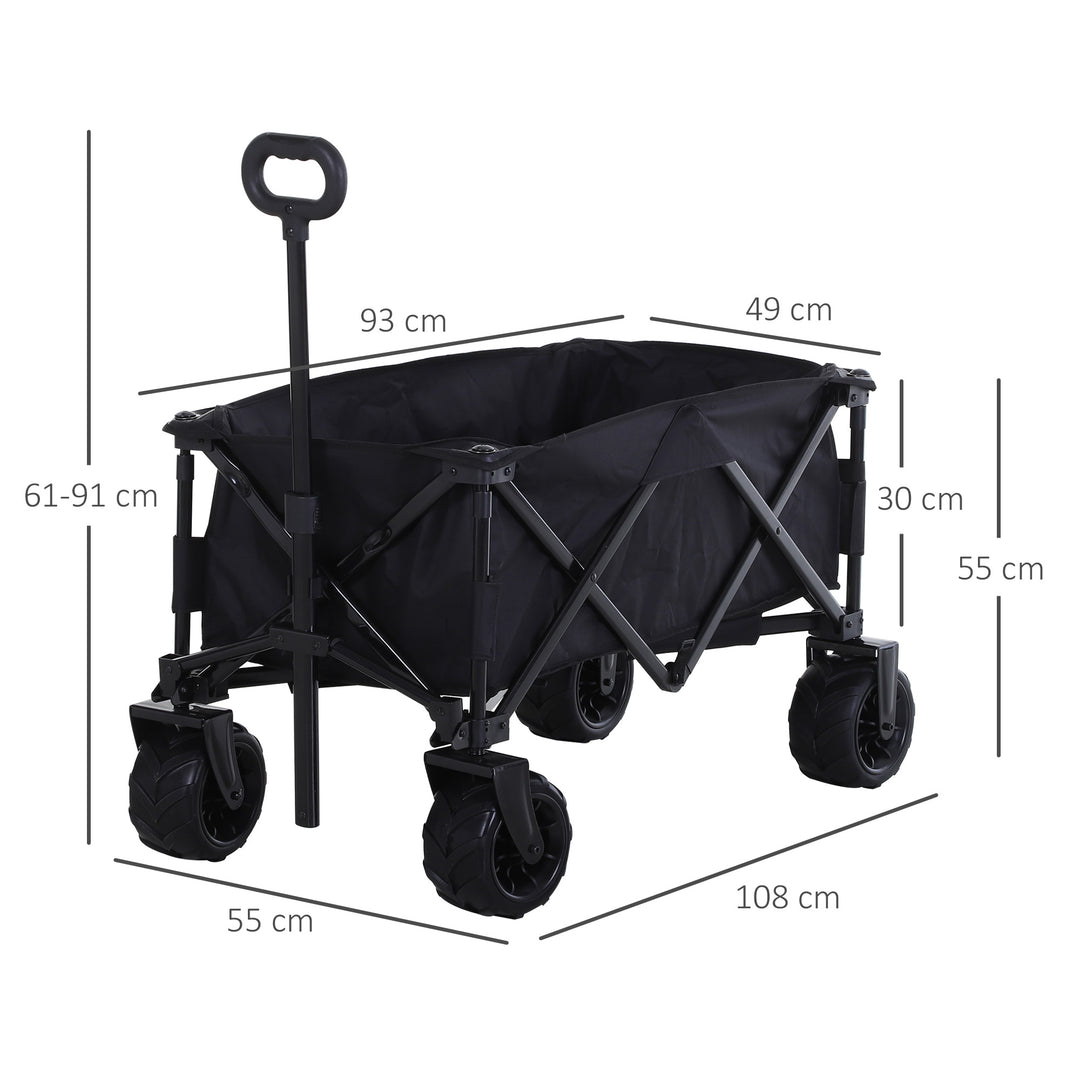 Folding Outdoor Utility Wagon