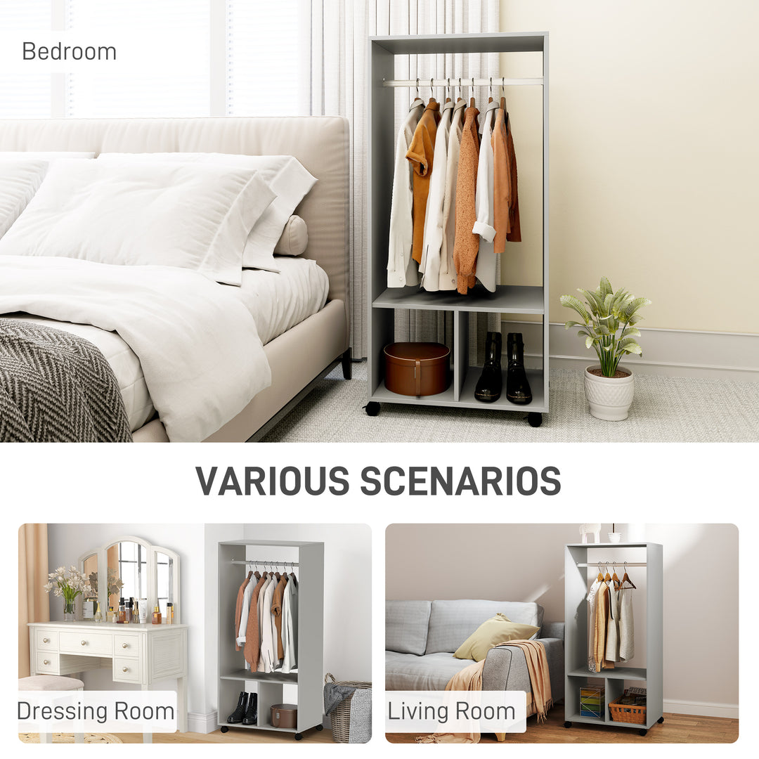 Open Wardrobe for Bedroom