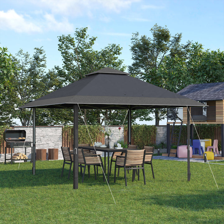 Pop-up Gazebo with Double Roof