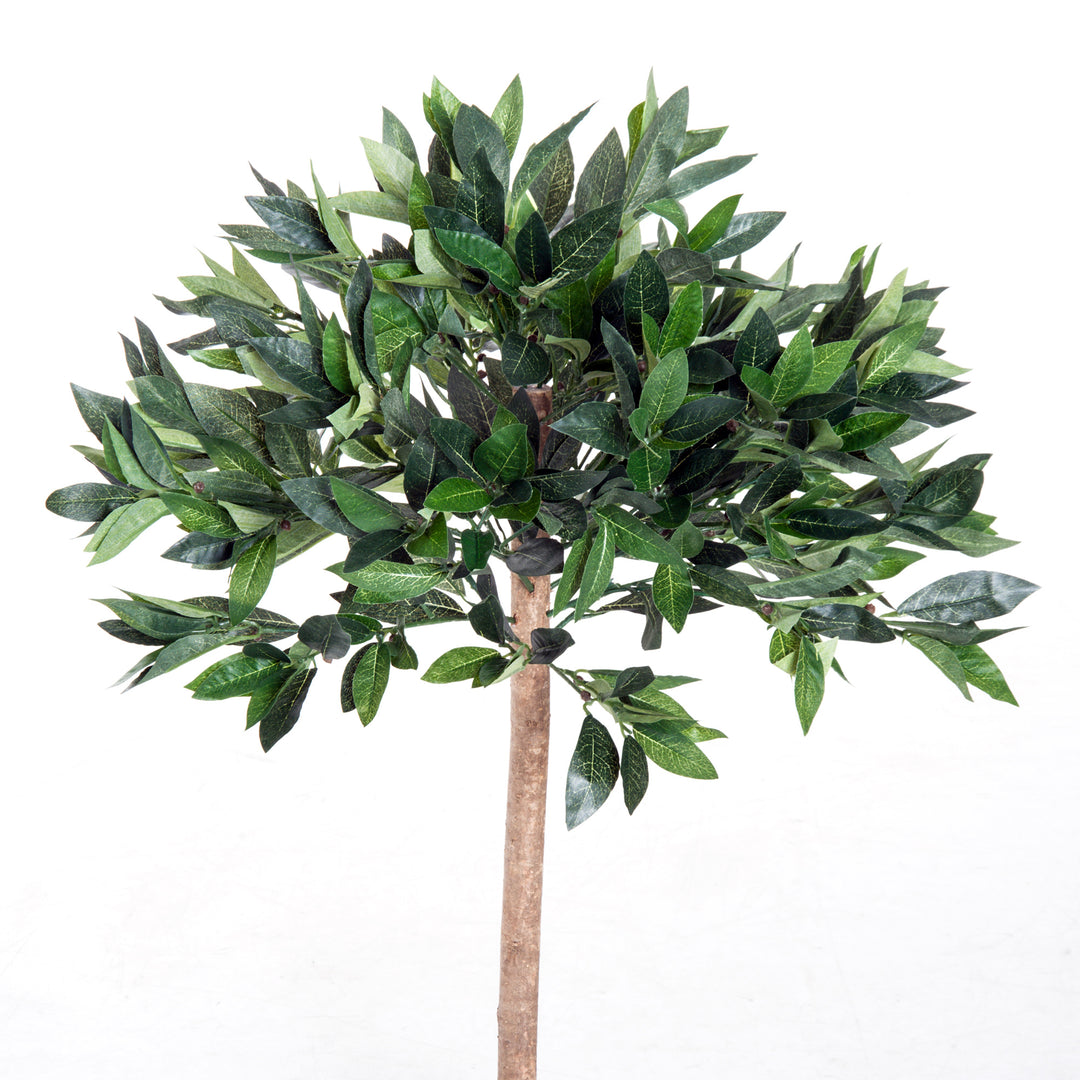 3ft Artificial Olive Tree Indoor Plant Greenery for Home Office Potted in An Orange Pot Set of 2