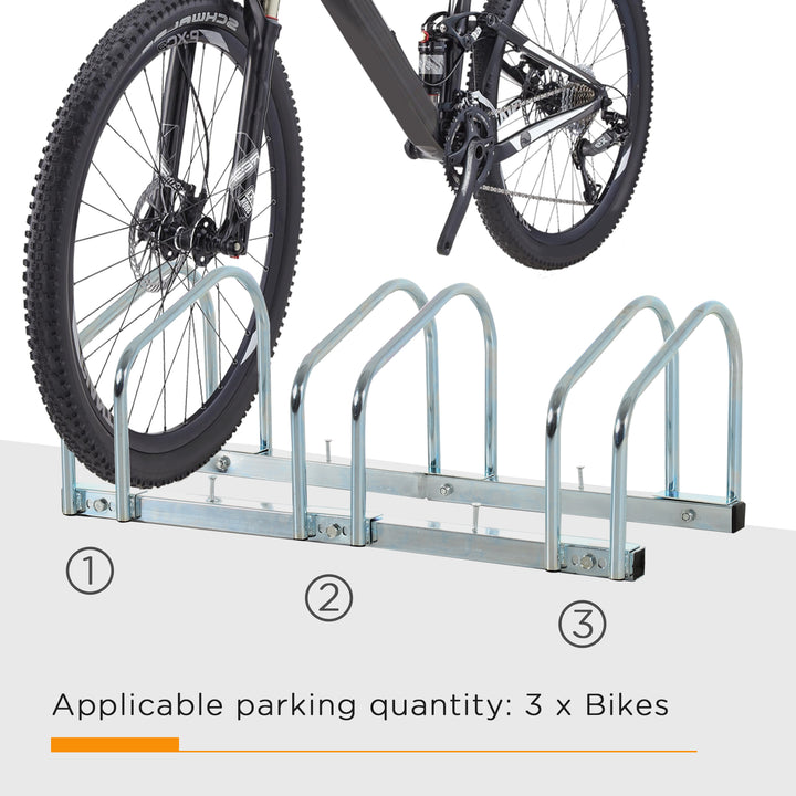 Bicycle Parking Stand for 3 Bikes