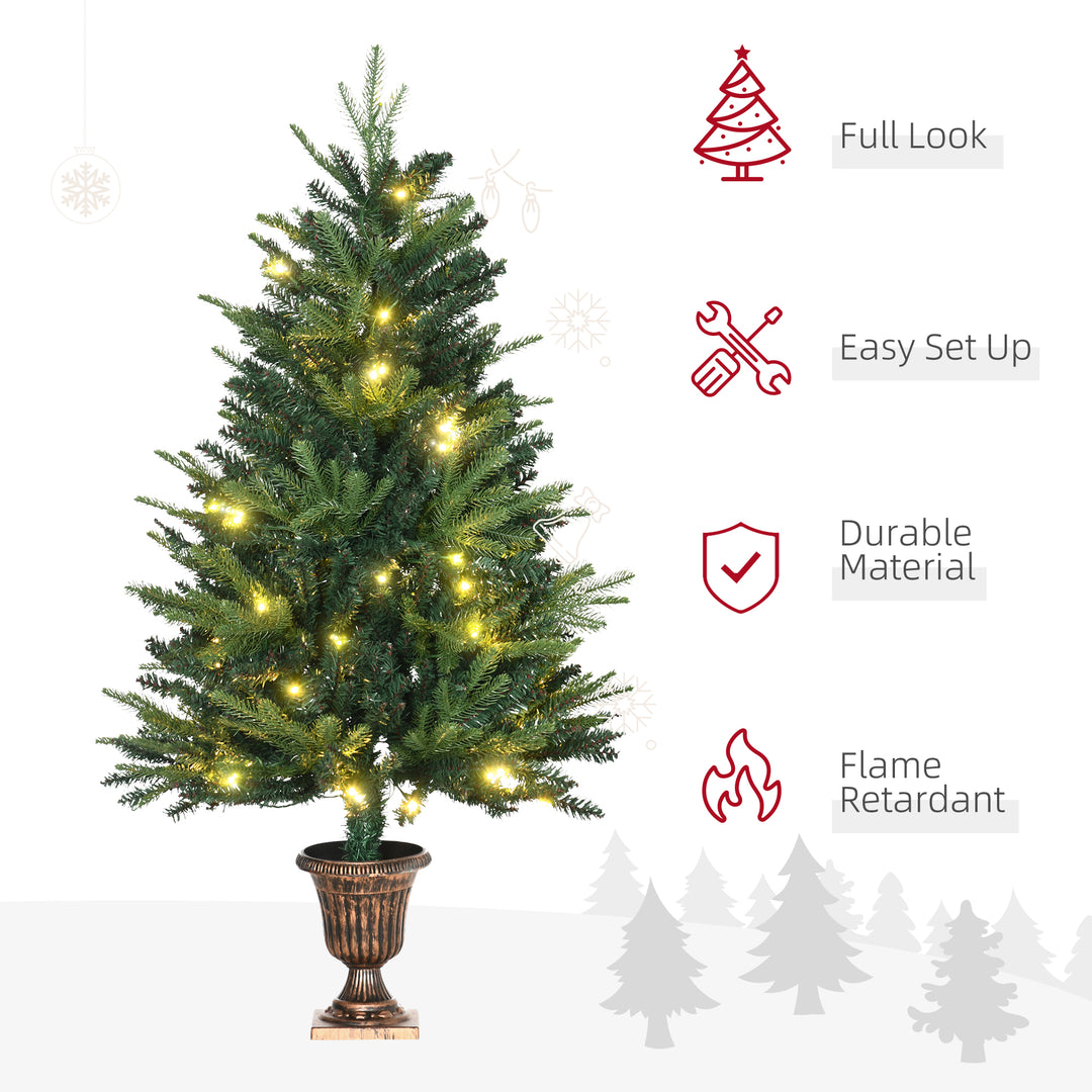 1.2m Prelit Christmas Tree Artificial Tree Spruce Tree