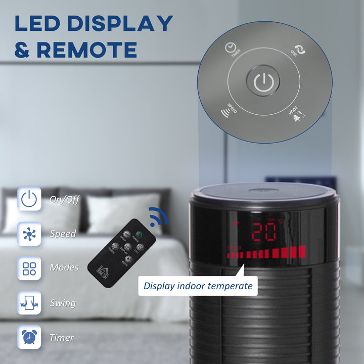 Tower of Cooling: 46" Remote-Controlled Fan