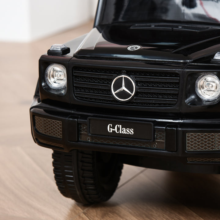 Ride-On Car Push Along Car Mercedes-Benz G350 Sliding Walker Foot to Floor Slider Stroller Toddler w/ Steering Wheel