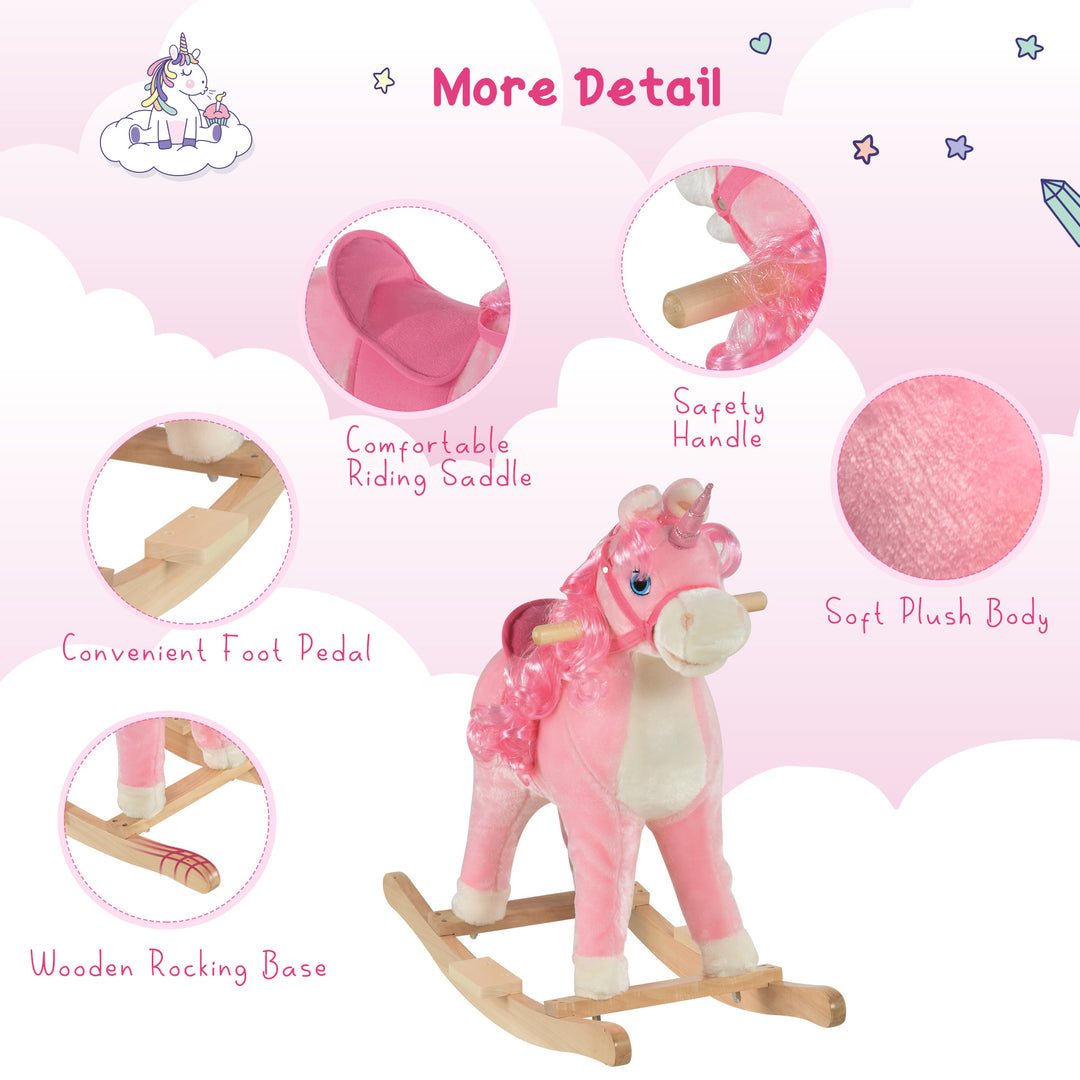 Unicorn Rocking Horse for Kids