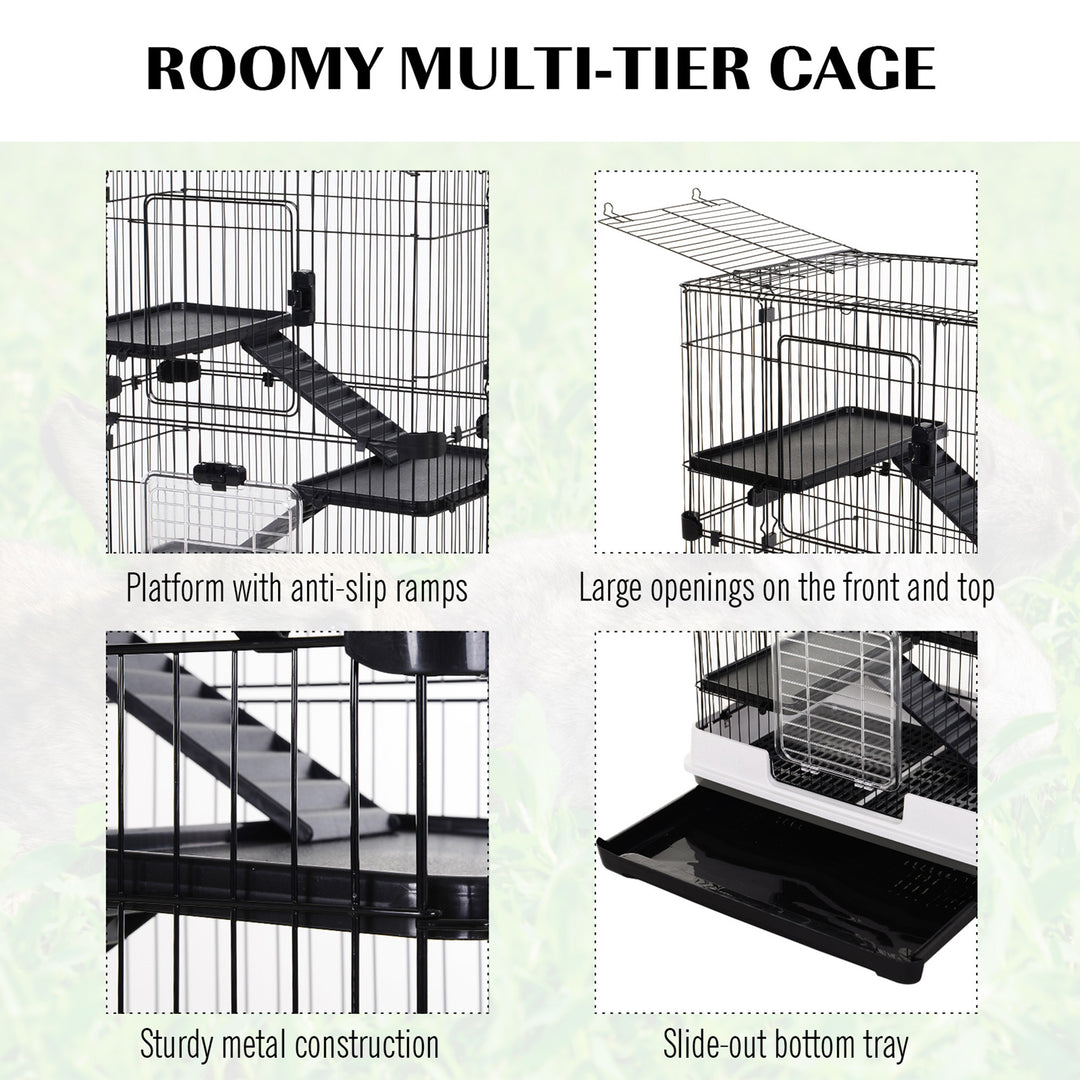 Small Guinea Pigs Hutches Hutch Pet Play House with Platform