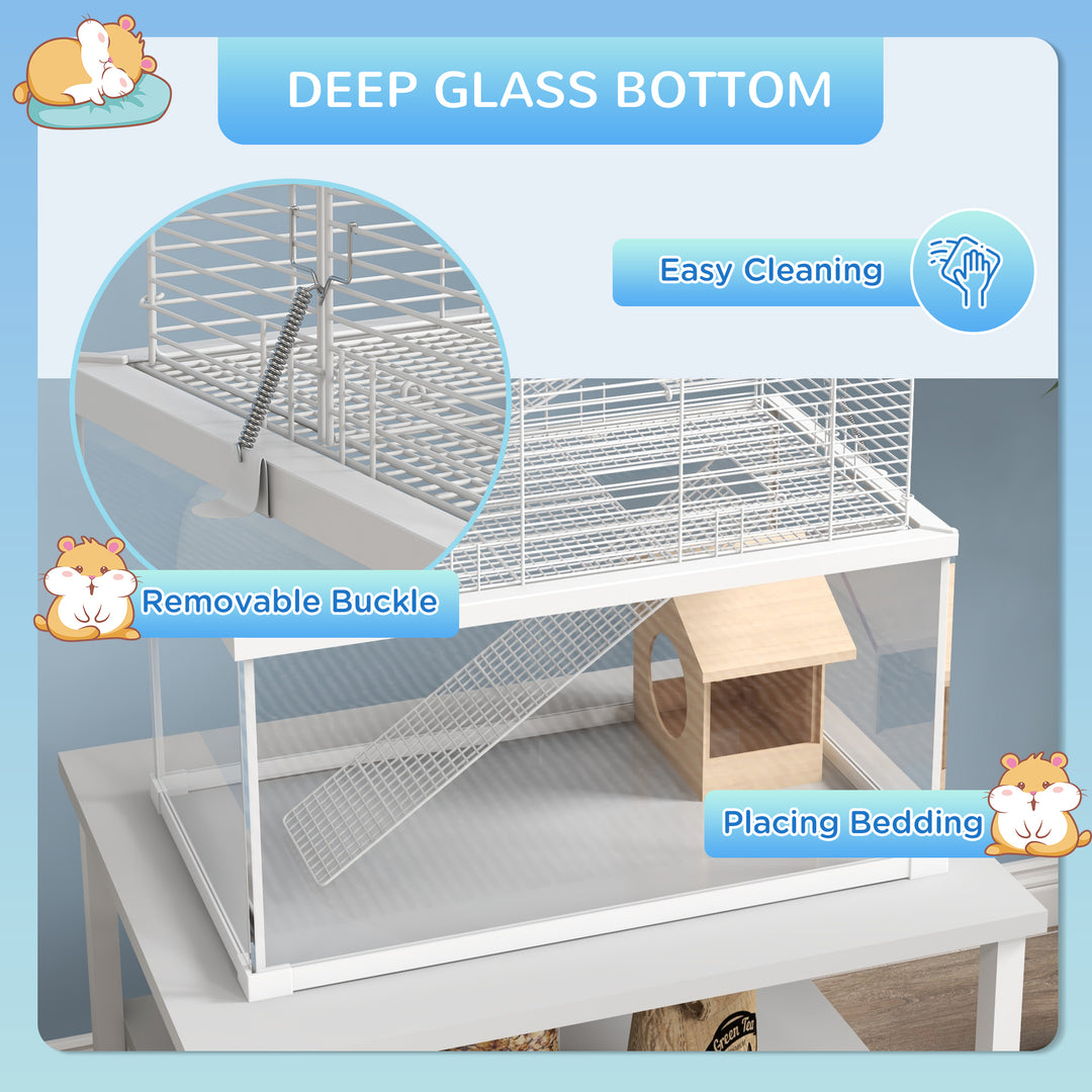 Gerbil Cage with Three Levels