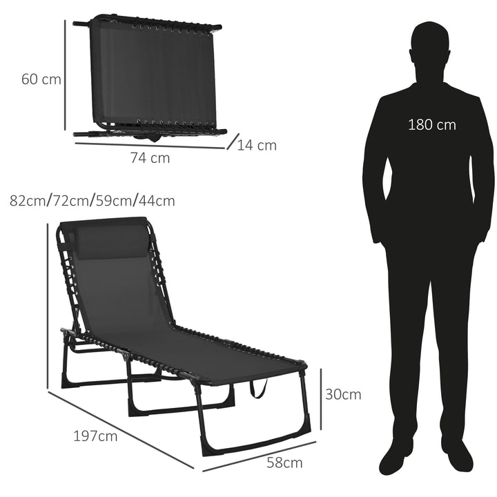 Garden Reclining Lounger