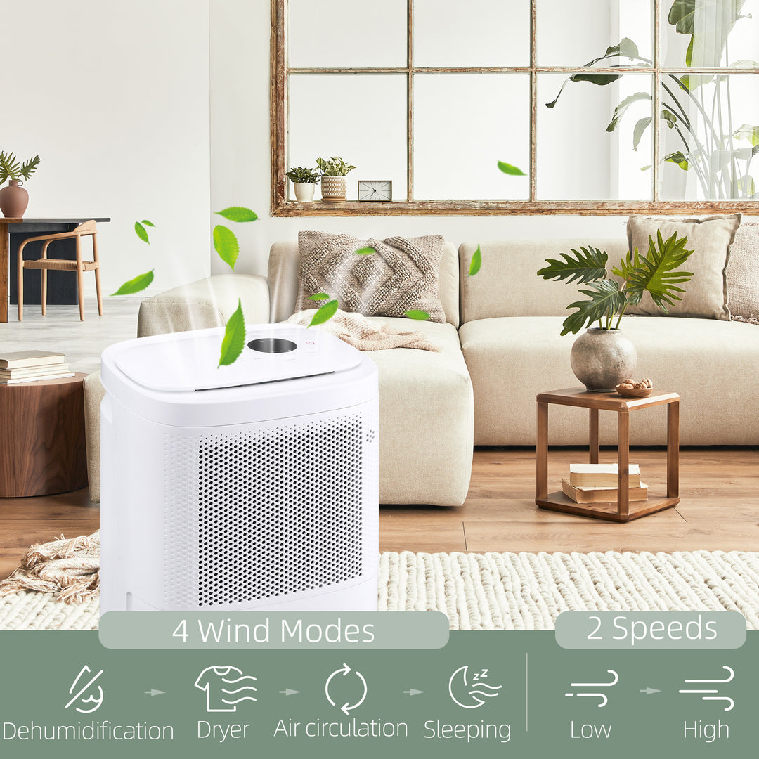 10L/Day Electric Dehumidifier with WiFi Smart App Control