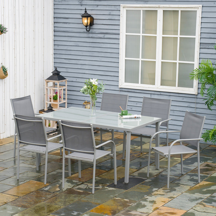 7 Piece Garden Dining Set